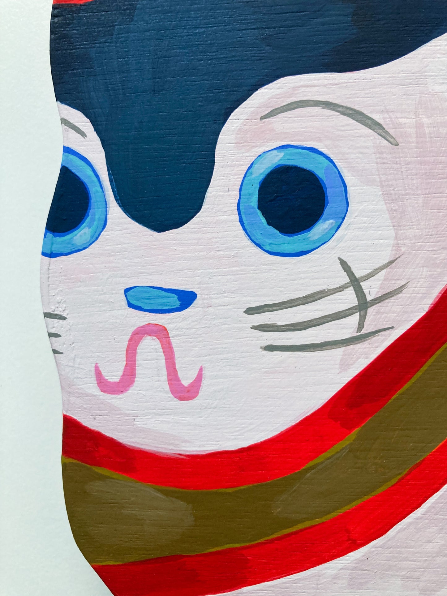 Hariko Inu painting Closeup Sophie Potter