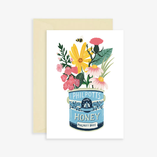Philpotts Honey Vintage Tin Card