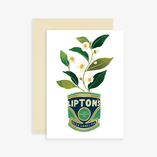 Liptons Green Tea Card
