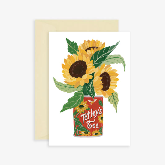 Tetleys Tea Vintage Tin Card
