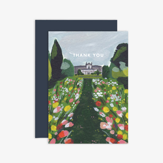 Thank You Dyffryn Gardens Card